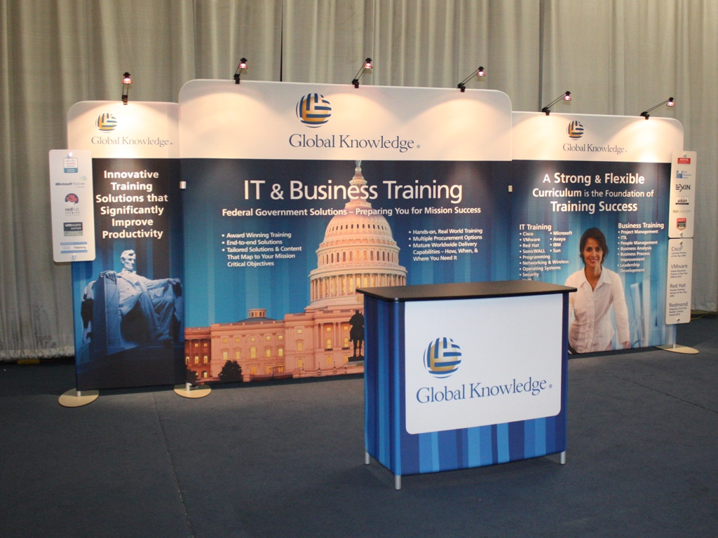 Lighted displays help you stand out in low light situations. 